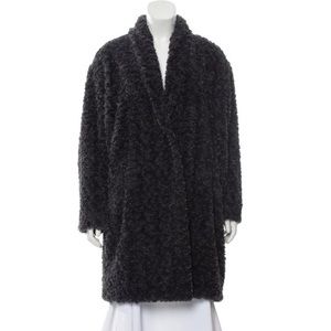 Isabel Marant étoile fur oversized coat